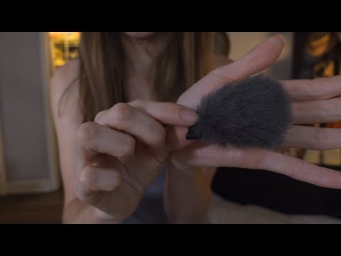 [ASMR] Lil' Fluffy Mic on the camera Scratching (No Talking)