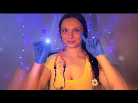 ASMR Chaotic Eye Exam 🩺☺️