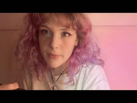 💤CHAOTIC ASMR: Sketchy psychologist checks your brain 🔎🧠 (spit painting, latex gloves)💤