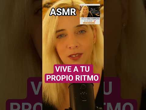 ASMR REFLEXIVO 🌙  VIVIR A TUS TIEMPOS Y DEJAR DE COMPARARTE  #asmr #asmrreflexivo #asmrbienestar