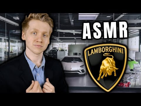ASMR | Skeptischer LAMBORGHINI Mitarbeiter designt dein Traumauto! (Roleplay)