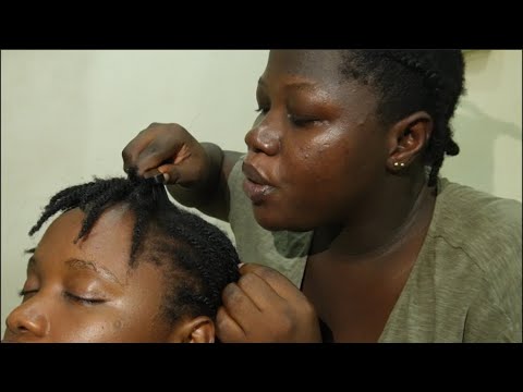 ASMR Satisfying Scalp Scratching,Blowing & Gum Chewing ​⁠​⁠​⁠@BarciHairASMR