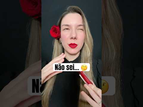 SERIA ESSE O BATOM VERMELHO MAIS LINDO? 😱 Vermelho Hibisco - Niina Secrets
