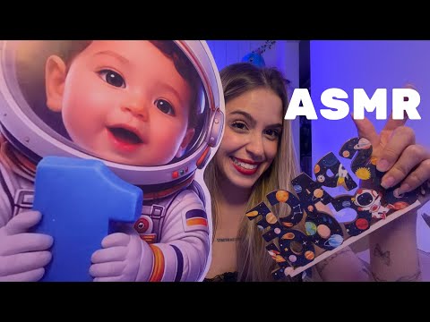 ASMR MOSTRANDO COMPRINHAS PRO ANIVERSARIO DE 1 ANO DO APOLO