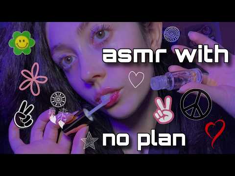 Asmr random goodness: inaudible everything! Drawing on my hand and erasing it with spit, demogorgon