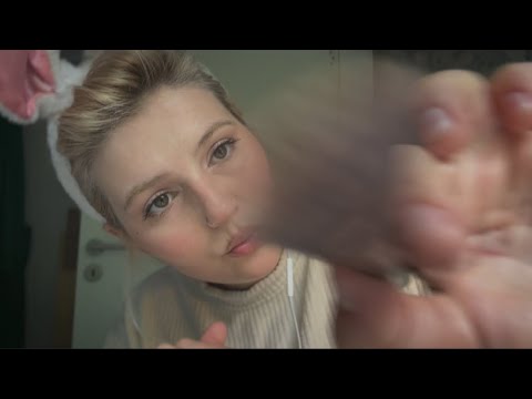 🎨 ASMR Spit Painting with Edible Colors | Up-Close Mouth Sounds
