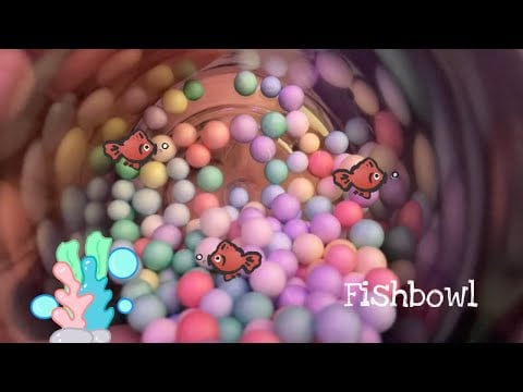 ASMR Fish Bowl Effect [Fast Mouth Sound] 🐠🧜‍♀️