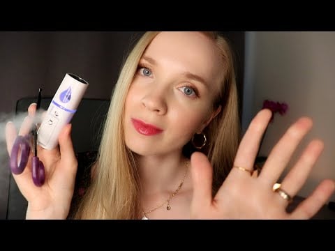 ASMR SUOMI Nukahda 10 minuutissa 💤 Nopea Rentoutus✨Personal Attention, Kasvohoito, Seuraa Valoa