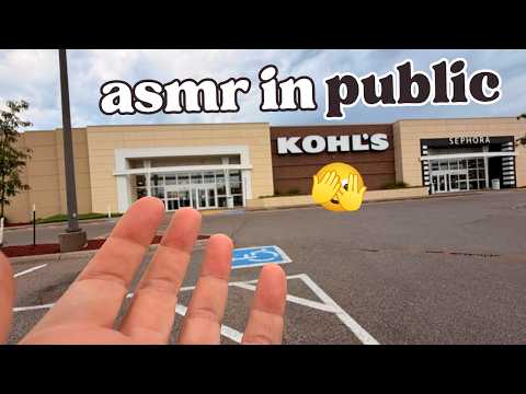 public asmr 🙈 tapping around kohls