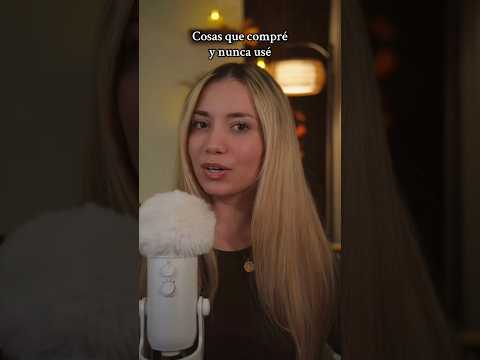 Cosas que compré que nunca usé para hacer ASMR 🫶 #asmrvideo