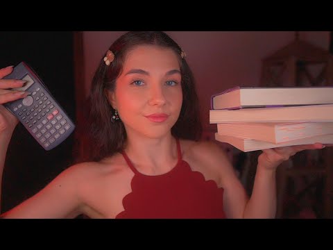 ASMR para tu PRIMER DÍA de CLASE 📚 Te ayudo a prepararte (+ afirmaciones positivas) | Lonixy ASMR