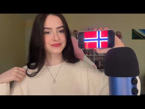 ASMR guess the flag quiz 🤍