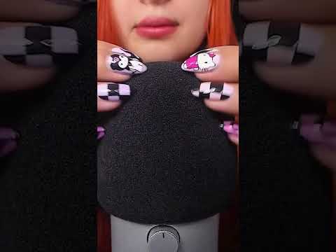 ASMR Brain Melting Mic Scratching 🧡 #SHORTS #asmr 19 de febrero de 2026