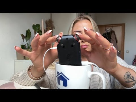 ASMR Intense Tascam Sounds (on mic triggers, no Talking)