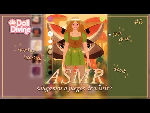 ASMR ✧ Disfruta de estos layered mouth sounds con eco | Juegos de navegador #5 🩰👗 [Binaural]