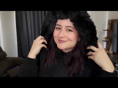 ASMR: MOSTRANDO COMPRINHAS DE LOOKS 🛍️