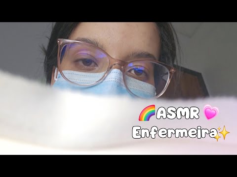 ASMR: Enfermeira cuidando de você no plantão noturno 🩺👩🏻‍⚕️🤍 (Parte 1)