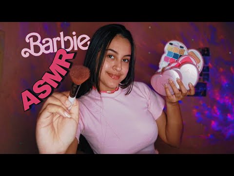 ASMR NAMORADA TE ARRUMANDO PARA ASSISTIR O FILME DA BARBIE