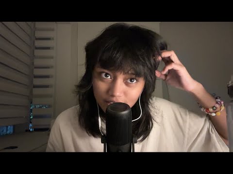 asmr ramble that feels like a facetime call kinda (gentle sounds+whispers)