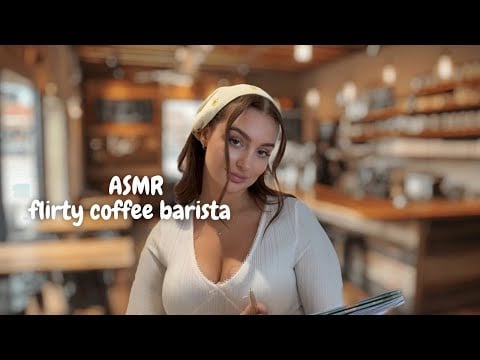 ASMR Flirty Coffee Barista ☕️ 