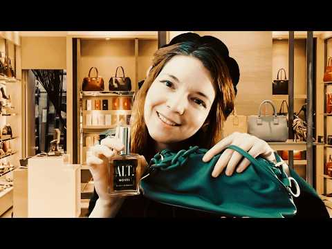 Fancy Luxury Boutique ASMR Roleplay (perfume, purses, shoes)