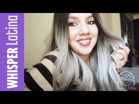 ASMR REVIEWS | Long Black/Silver Lace Front Wig - Uniwigs.com