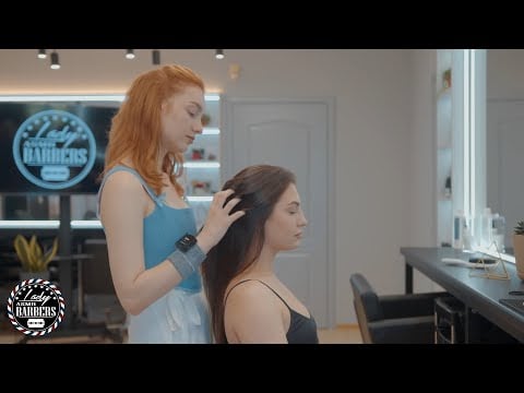 Aesthetic ASMR Barber Massage by Lady Angelica for Skinny Girls