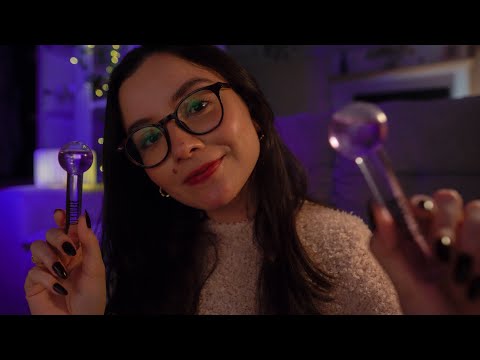 ASMR | sussurros para alívio de ansiedade (sons em camadas, sussurros inaudíveis, ambiente escuro)