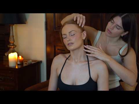 ASMR Extreme Tingles ✨ Hair Play, Hypnotic Touches, Massage & Deep Relaxation w Sophia 🧡(Whisper)