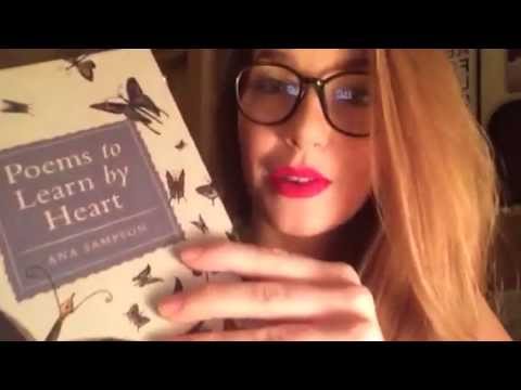 ASMR UK Bedtime Poetry Close Up Whispering