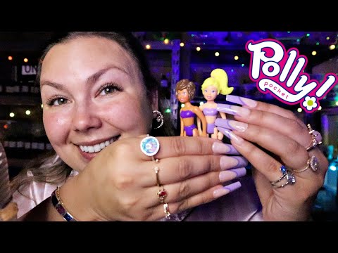 asmr/ 💓vintage polly pockets haul💓 (overexplaining)