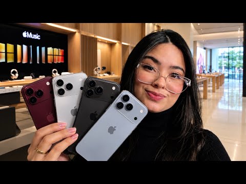 ASMR: A VENDEDORA ARROGANTE DOS ￼ NOVOS IPHONES 18 “te atende na Apple Store”📲