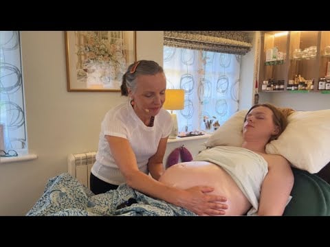 Full Body Massage ASMR for my Heavily Pregnant Daughter!  | Unintentional ASMR Real Person