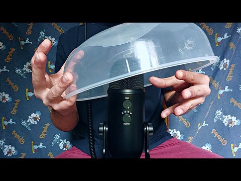 ASMR fast & aggressive tapping + hand sounds :)