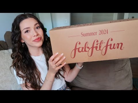 ASMR Summer '24 FabFitFun Unboxing! | $350+ Haul ☀️🌊