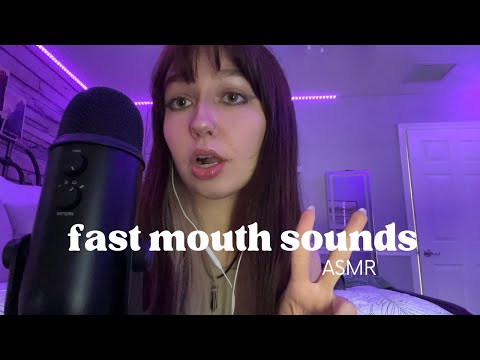 *intense* fast mouth sounds (a little bit of rambling lol)