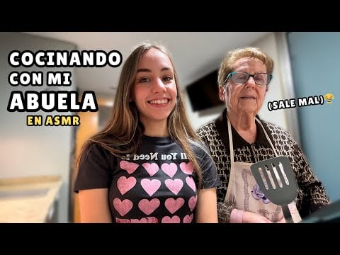 Intentando hacer ASMR con mi abuela... (FAIL total 😂)