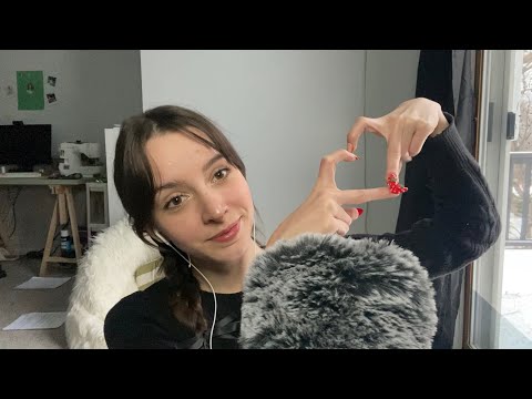 ASMR de-stress with me 🤍