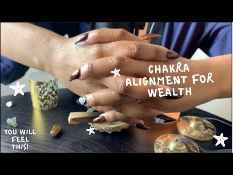 Chakra Alignment + Balancing For The Last Day of Money March | ASMR Energy Healing | Reiki Session