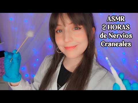 ⭐ASMR 2 Horas de Exámenes de Nervios Craneales (Roleplay en Español)