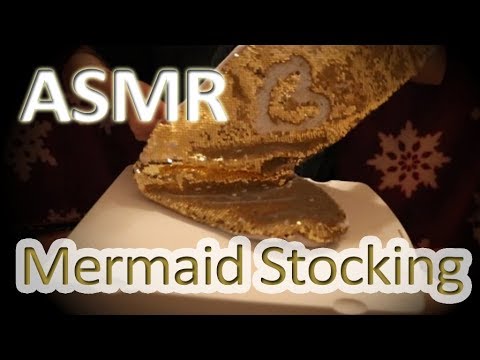 ASMR - Mermaid Stocking (Color Changing!) - No Talking, Scratching, Sequins, Visual