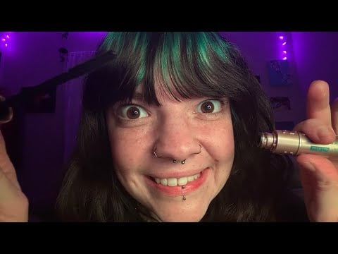 ASMR Annoying Girl Who’s Obsessed W You Does Your Makeup In Class PT 3 🩷