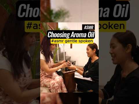 ASMR Thai Spa Experience: Which oil would you like to choose?