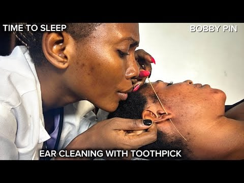 ASMR DENTAL FLOSSING YOUR DIRTY EARS UNTIL YOU FELL ASLEEP