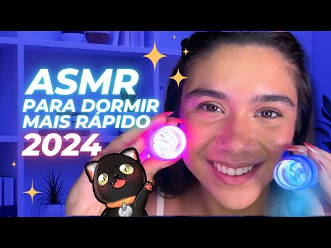 ASMR PARA DORMIR RÁPIDO EM 2024 😴