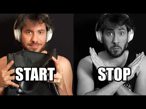 ASMR START/STOP ( avec mon sac en cuir )