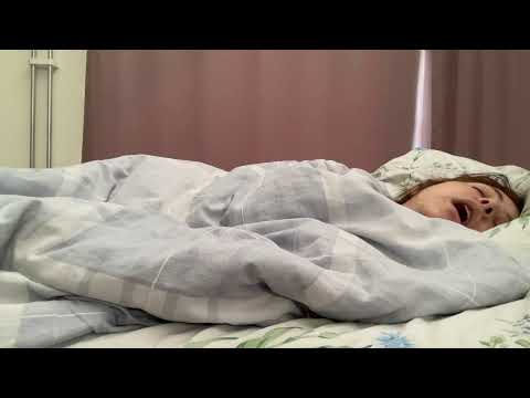 sleeping snoring girl