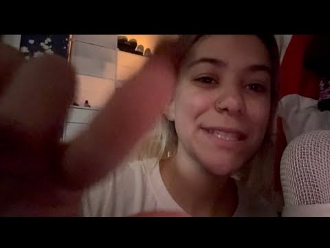 ASMR Guess the Silent Word!! | Mouth sounds, inaudible whispers, hand movements