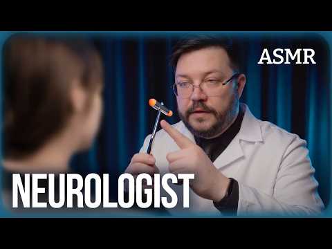 ASMR DOCTOR Neurologist Exam - Unintentional Medical ASMR for Sleep