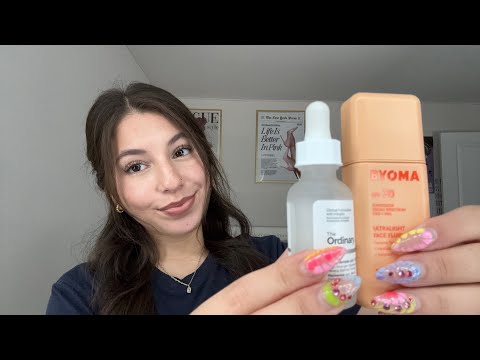 Lofi ASMR Fast Tapping on Skincare